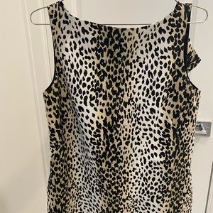 Max Mara weekend couture leopard nino dress